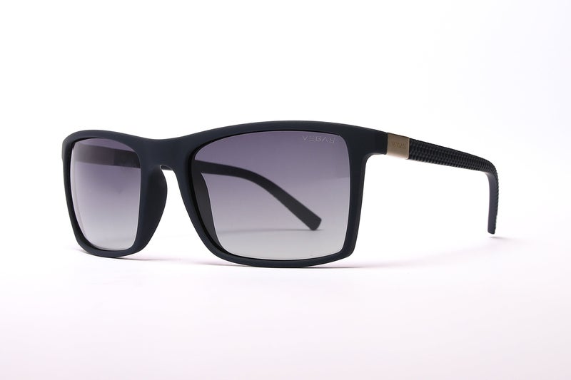 VEGAS Full Rim Rectangular Men Navy  Sunglasses V2058 C2 - Image 2
